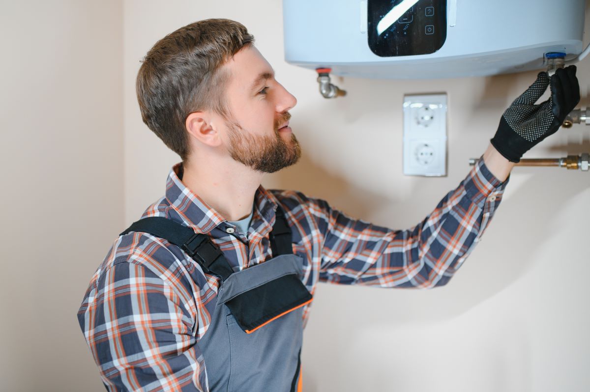 Technician checking system in Sparks & Reno, Nevada