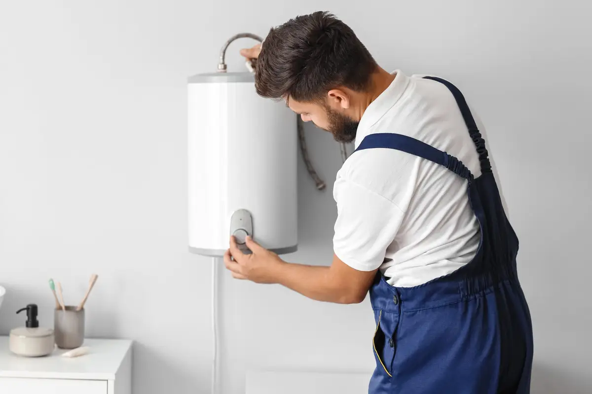 Water heater installation technician